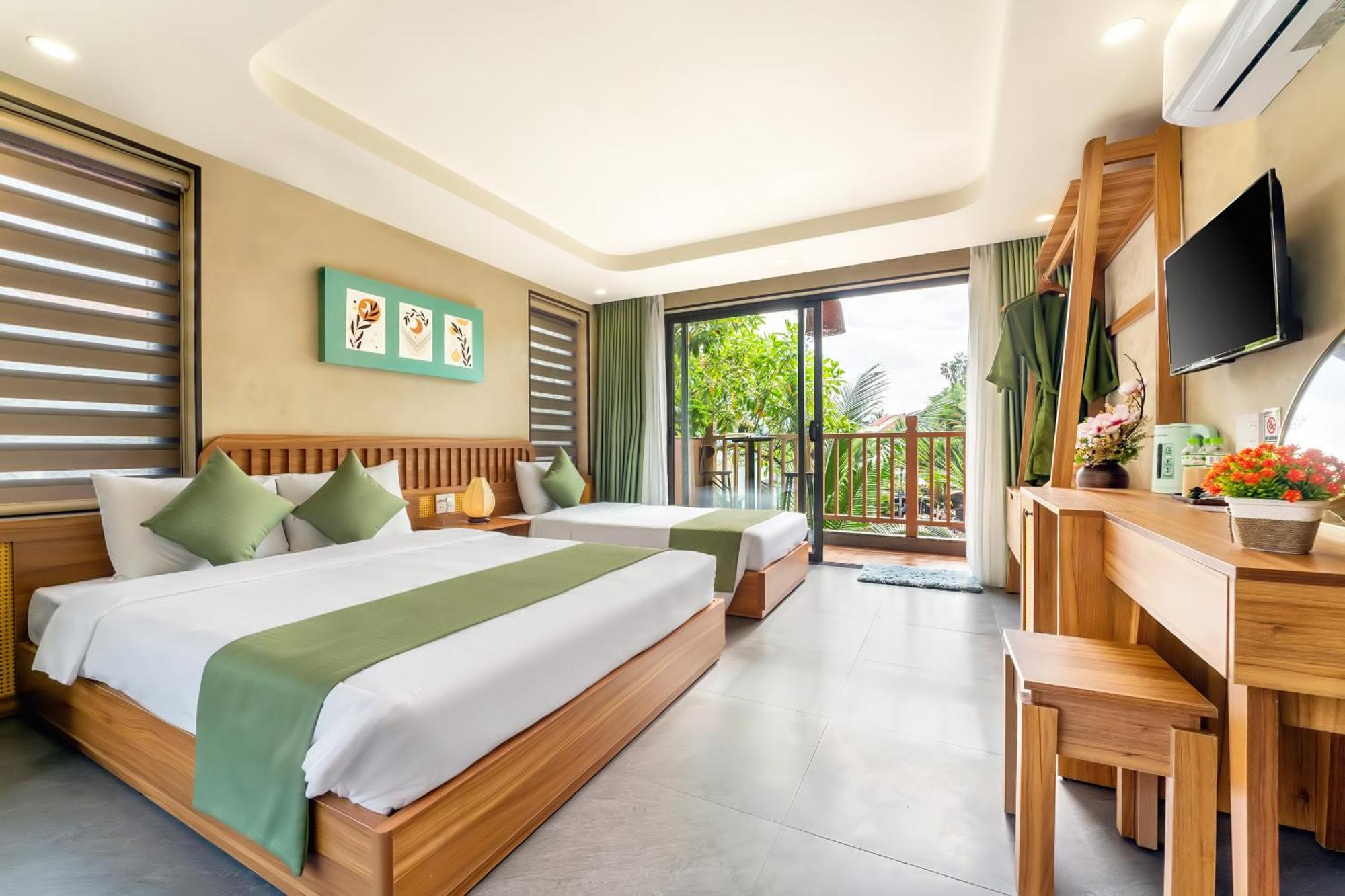 The Linh Seaside Villa Hoi An Exterior foto