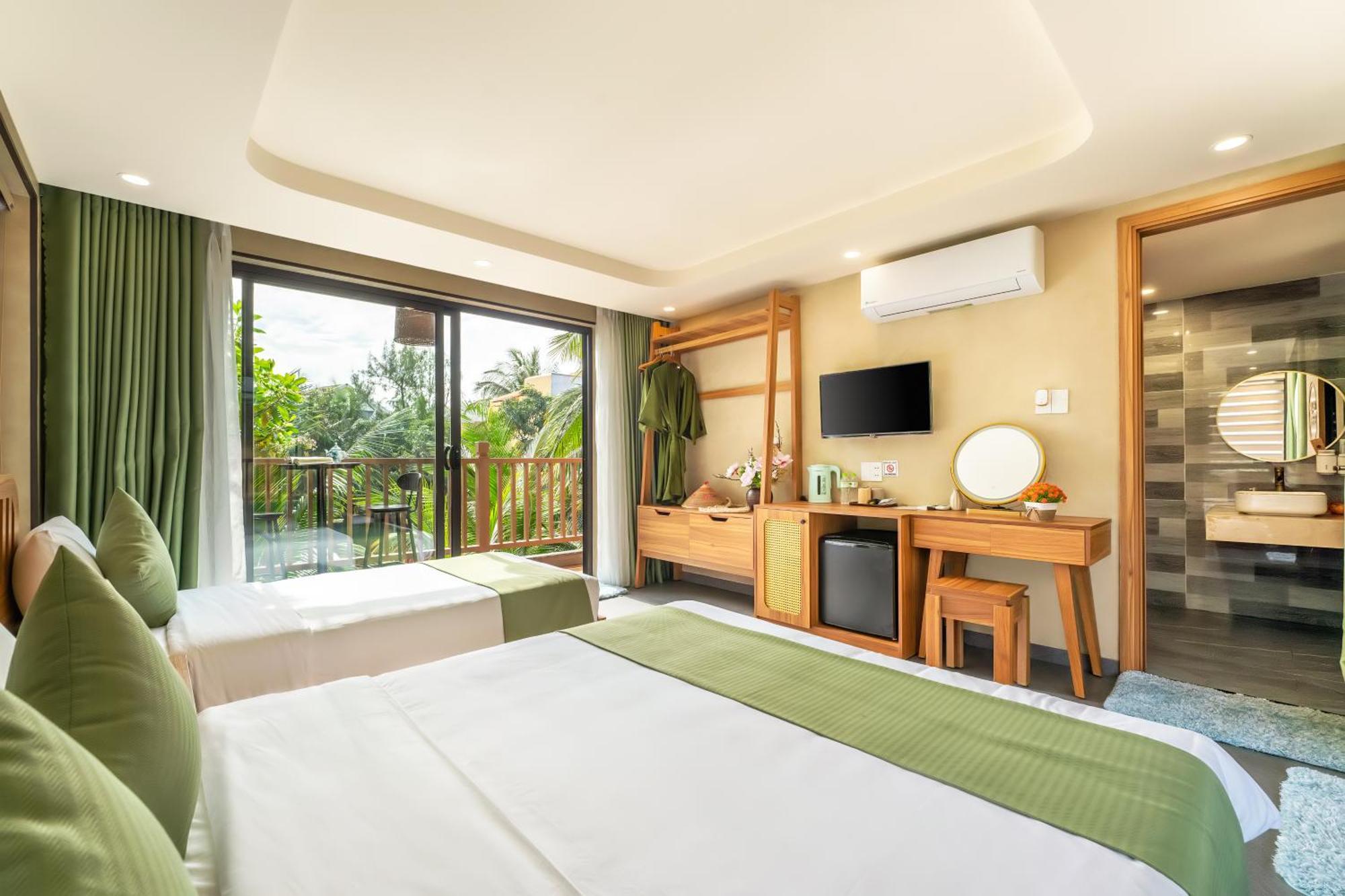 The Linh Seaside Villa Hoi An Exterior foto